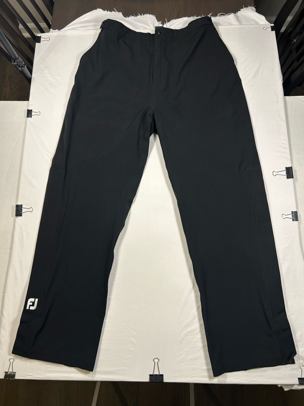 FootJoy FJ DryJoys Tour XP Black Waterproof Golf Pants Mens XL